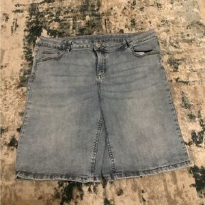 Light Blue Kids Denim Shorts